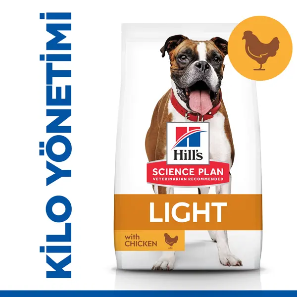 Hills Adult Light Medium Tavuklu Yetişkin Köpek Maması