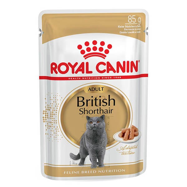 Royal Canin British Shorthair Adult Pouch Konserve Kedi Maması