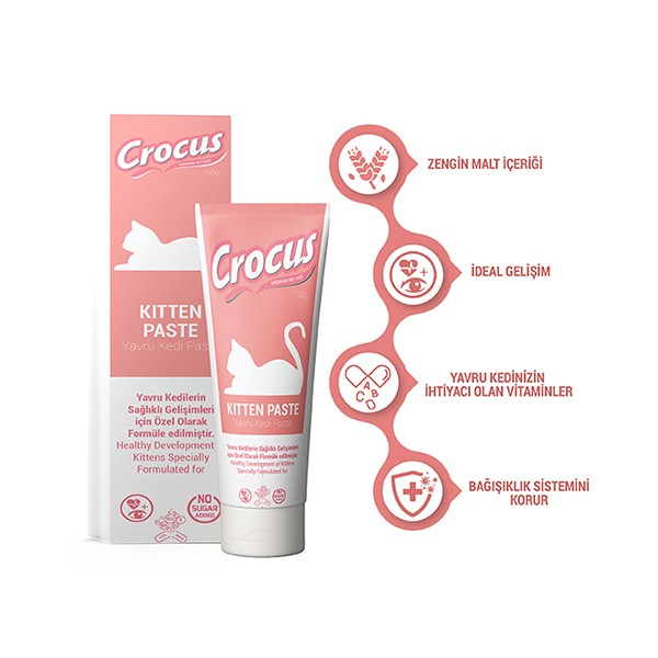 Crocus Kitten Kedi Malt Macunu