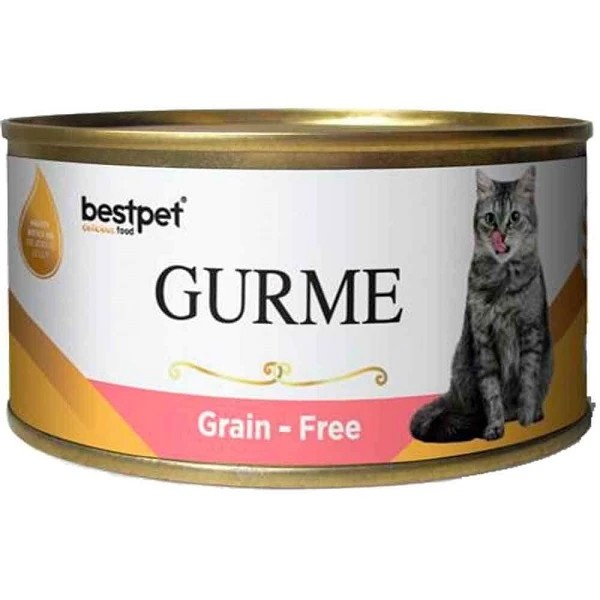 Bestpet Gurme Jöleli Somonlu Kısırlaştırılmış Konserve Kedi Maması
