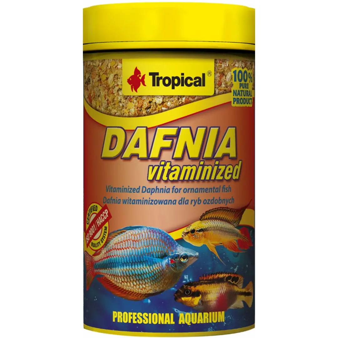 Tropical Dafnia Vitaminized Kurutulmuş Balık Yemi