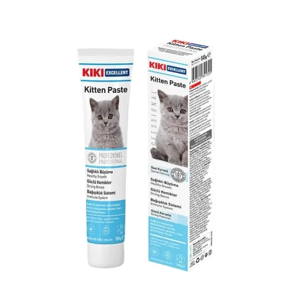 Kiki Excellent Kitten Paste Sağlıklı Büyümeyi Destekleyen Yavru Kedi Macunu