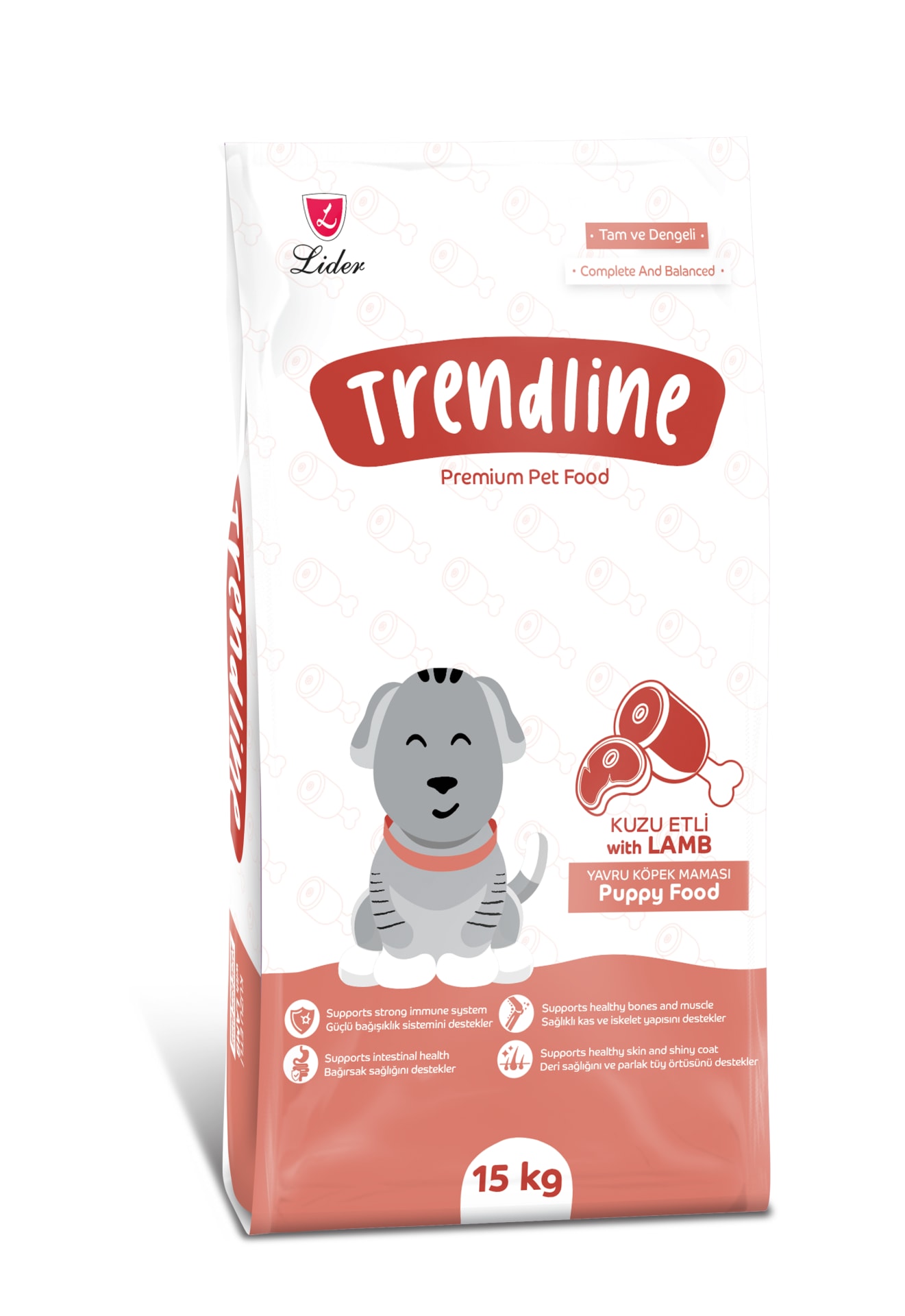 Trendline Kuzu Etli Yavru Köpek Maması