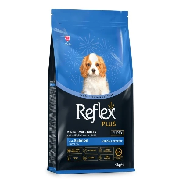 Reflex Plus Somonlu Mini ve Küçük Irk Yavru Köpek Maması