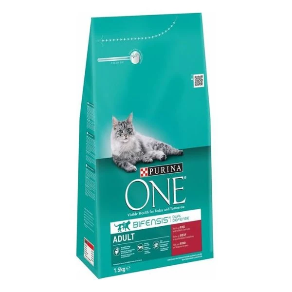 Purina One Sığır Etli Yetişkin Kedi Maması - 1.5 Kg