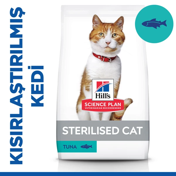 Hills Young Sterilised Ton Balıklı Kısırlaştırılmış Kedi Maması - 3 Kg