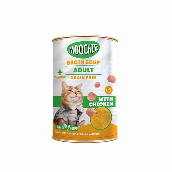 Moochie Et Suyu İçerisinde Tavuklu Çorba Yetişkin Kedi Ödülü