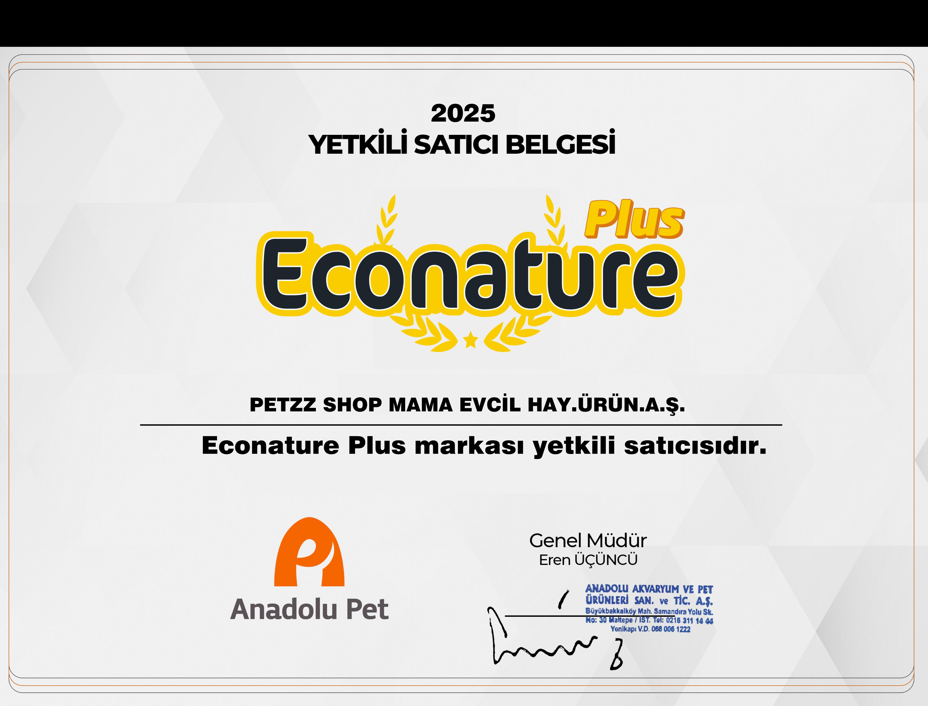 Econature Plus Gurme Balıklı Yetişkin Kedi Maması