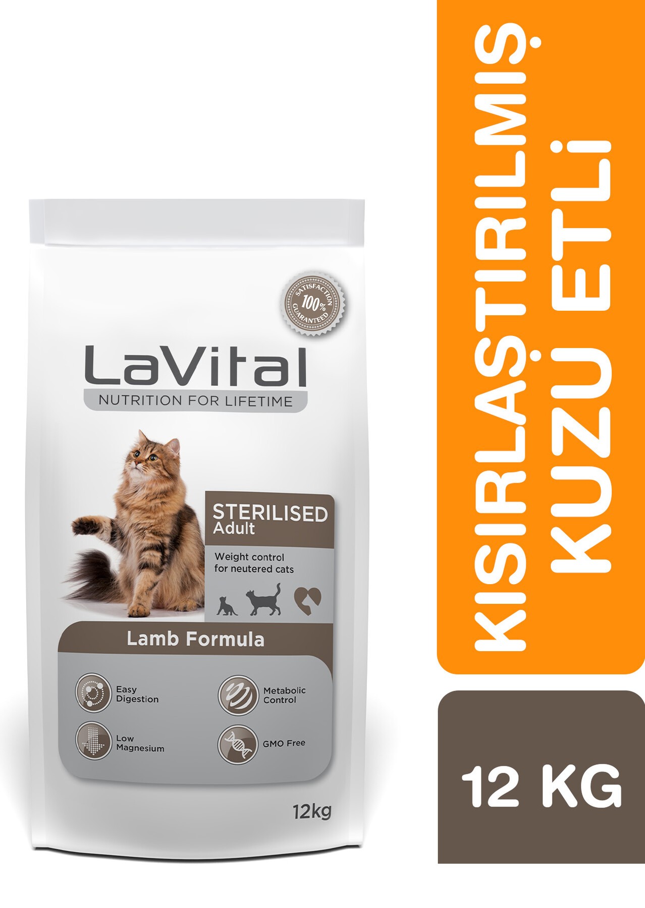 Lavital Sterilised Kuzu Etli Kısırlaştırılmış Kedi Maması