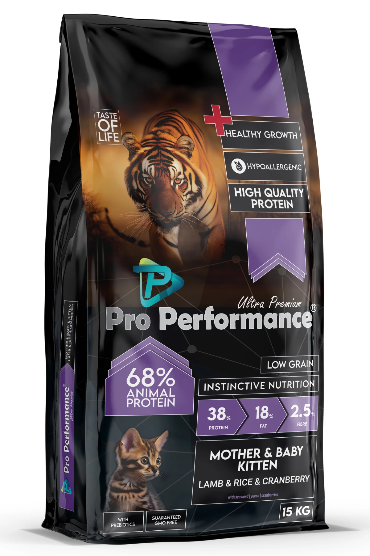 Pro Performance Mother&Baby Kuzulu ve Pirinçli Anne ve Yavru Kedi Maması - 15 Kg