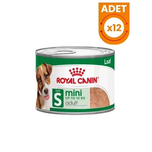 Royal Canin Loaf Mousse Küçük Irk Ezme Yetişkin Konserve Köpek Maması - 12 Adet 195 Gr