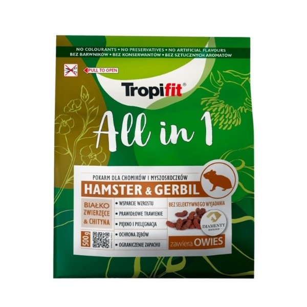 Tropifit All In 1 Hamster ve Gerbil Yemi