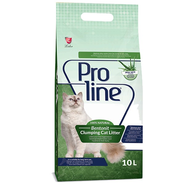 Proline Aloe Vera Kokulu Hızlı Topaklanan Bentonit Kedi Kumu