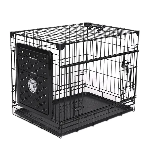 Flip Katlanır Kapılı Köpek Kafesi