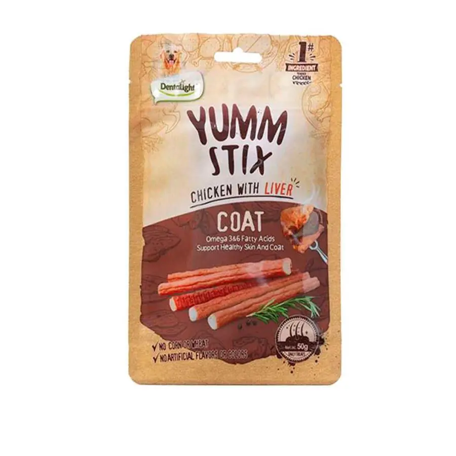 Dentalight Yumm Stick Tavuk ve Ciğerli Köpek Ödül Çubuğu