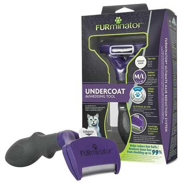 Furminator Kısa Tüylü Kedi Tüy Tarağı