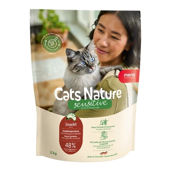 Mera Cats Nature Insect Böcekli Yetişkin Kedi Maması - 2 Kg