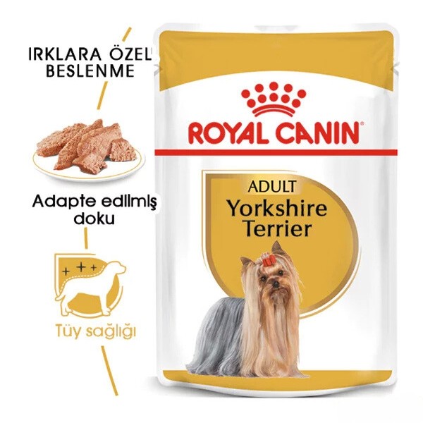 Royal Canin Yorkshire Terrier Pouch Konserve Köpek Maması