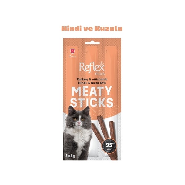 Reflex Plus Meaty Karışık 6 Lezzetli Sticks Kedi Ödül Maması