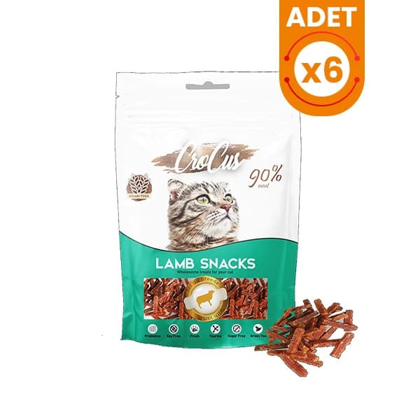 Crocus Snack Kuzulu Tahılsız Kedi Ödül Maması