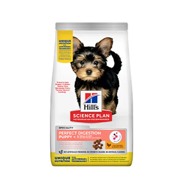 Hills Perfect Digestion Tavuklu Küçük Irk Yavru Köpek Maması