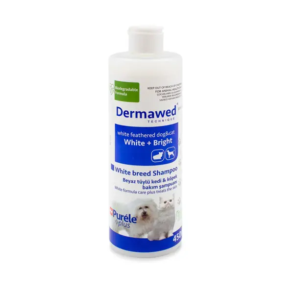 Purele Dermawed Beyaz Kedi ve Köpek Şampuanı