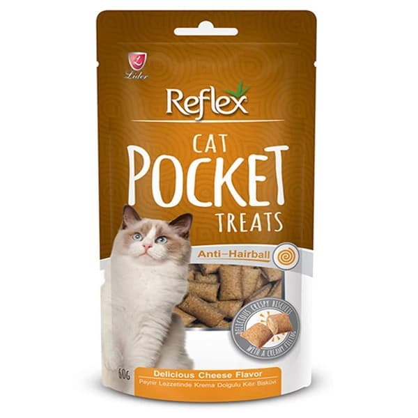 Reflex Hairball Malt Pocket Sığır Etli Kedi Ödül Maması