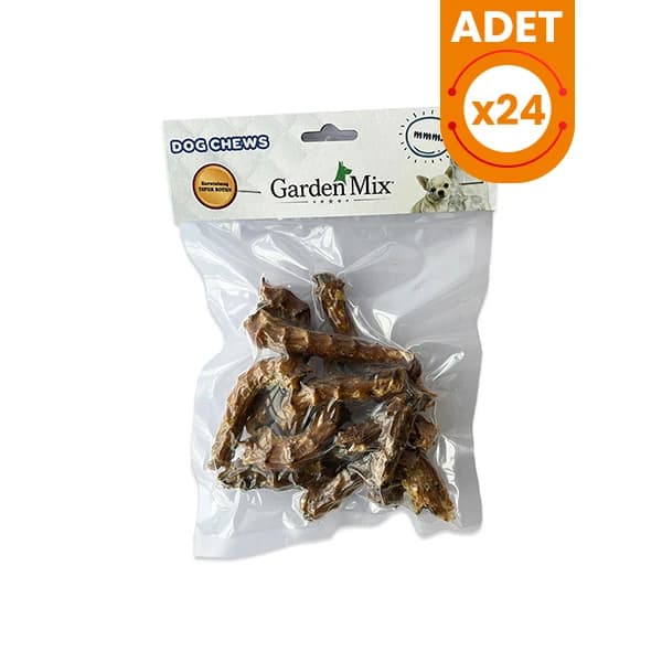 Garden Mix Tavuk Boynu Kurutulmuş Köpek Ödülü