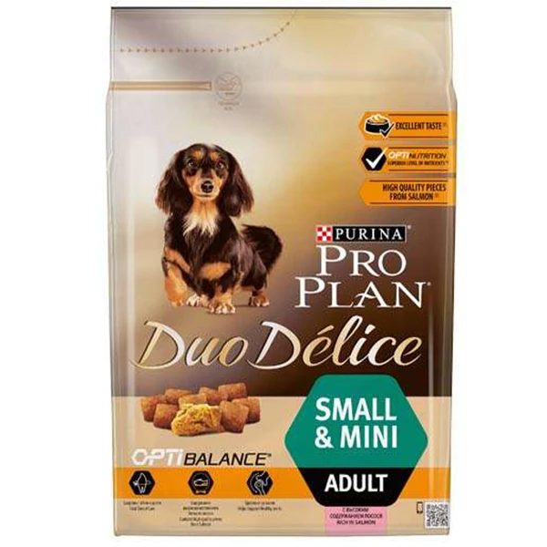 Pro Plan Duo Delice Somonlu Küçük Irk Yetişkin Köpek Maması - 2.5 Kg