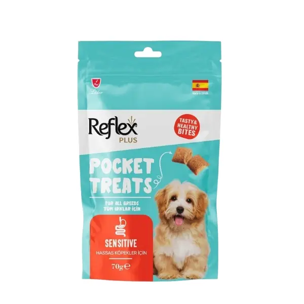 Reflex Plus Pocket Treats Hassas Köpekler için Köpek Ödül Maması