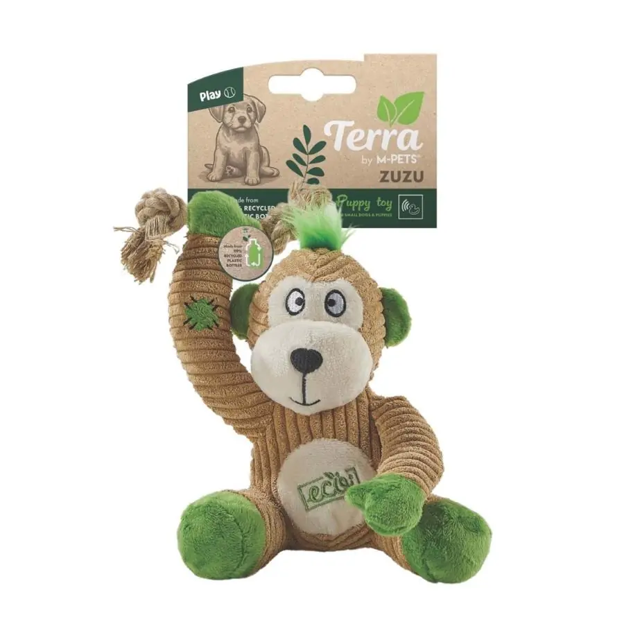 M-Pets Terra Eco Zuzu Puppy Köpek Oyuncağı
