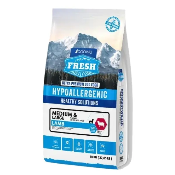 Jadawa Fresh Orta ve Büyük Irk Kuzu Etli Yetişkin Köpek Maması