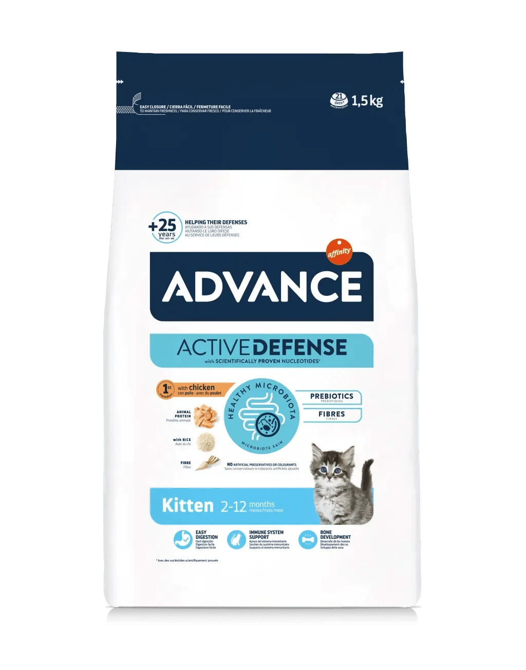 Advance Kitten Tavuklu Yavru Kedi Maması - 1.5 Kg