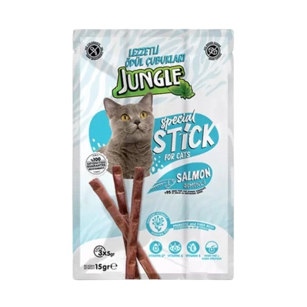 Jungle Somonlu Stick Kedi Ödülü