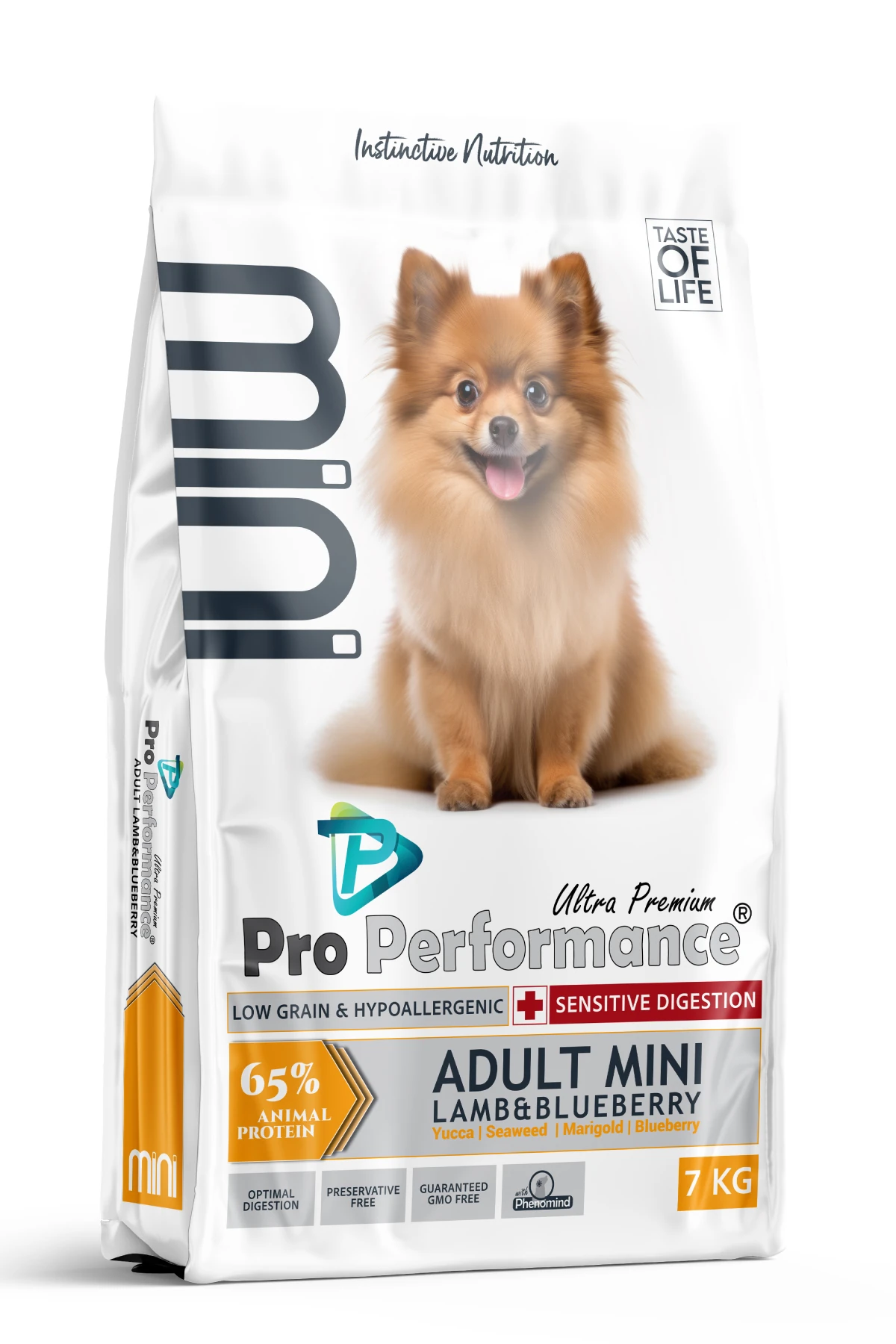 Pro Performance Kuzu Etli ve Yaban Mersinli Mini Irk Yetişkin Köpek Maması - 7 Kg