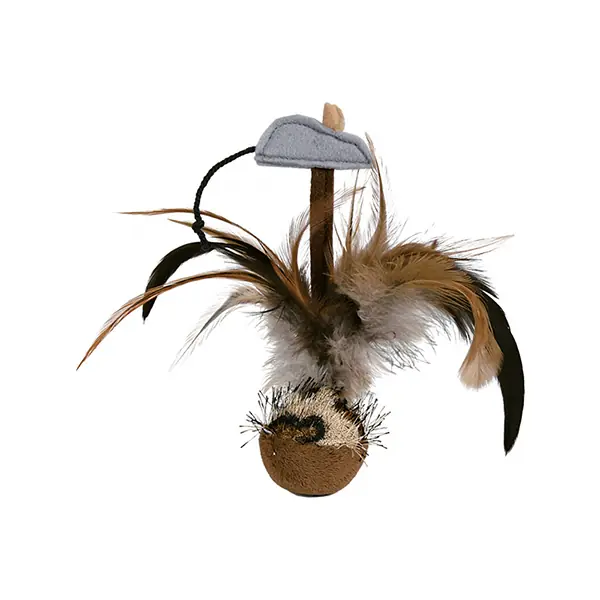 Trixie Toplu ve Tüylü Peluş Kedi Oyuncağı