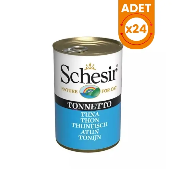 Schesir Jöle İçinde Ton Balıklı Yetişkin Konserve Kedi Maması