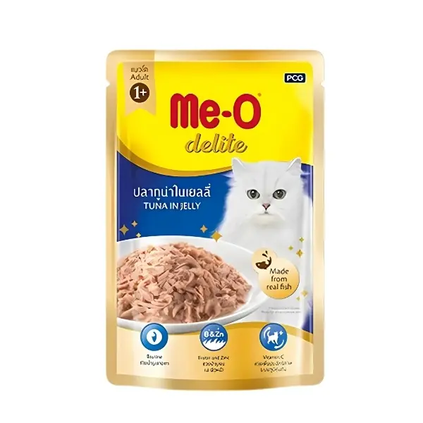 Meo Delite Ton Balıklı Pouch Yetişkin Konserve Kedi Maması