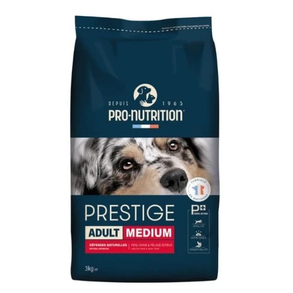 Pro Nutrition Prestige Adult Medium Orta Irk Yetişkin Köpek Maması - 3 Kg