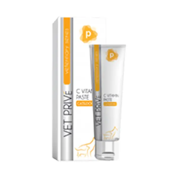 Vet Prive Veterinary C Vitamini Destekleyici Kedi Malt Macunu