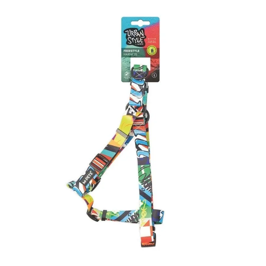 M-Pets Urban Style Freestyle Köpek Göğüs Tasması L