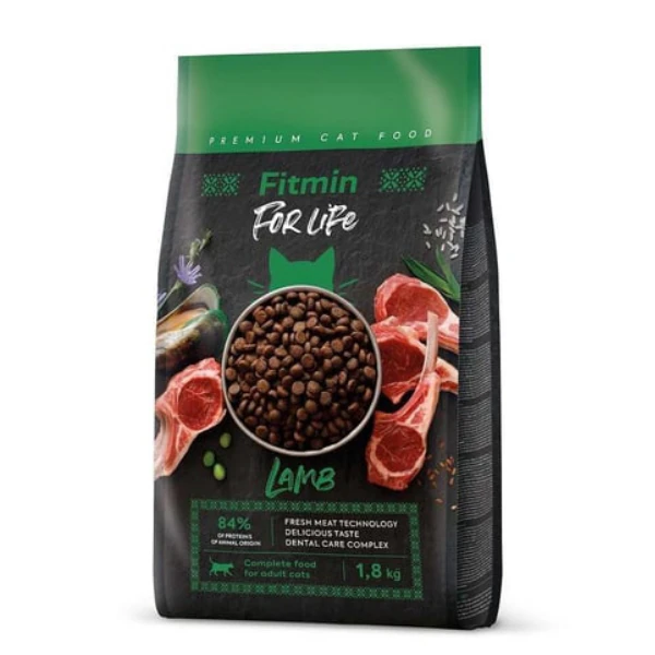 Fitmin For Life Kuzu Etli Yetişkin Kedi Maması - 1.8 Kg