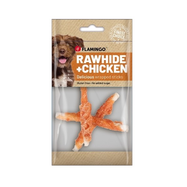 Flamingo Tavuklu Köpek Ödül Çubuğu