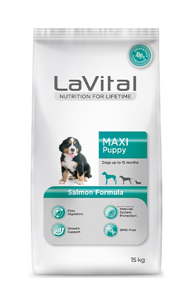 Lavital Büyük Irk Somonlu Yavru Köpek Maması