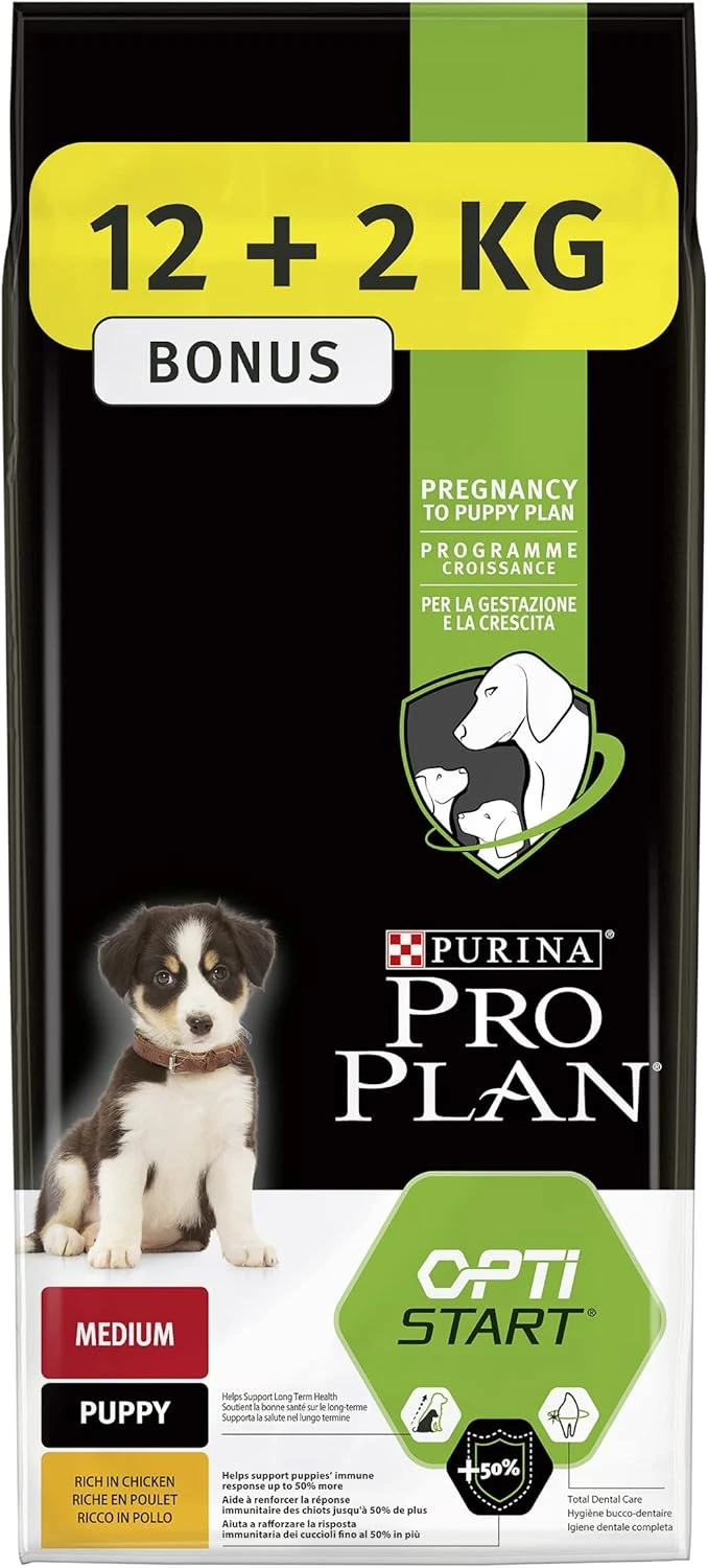 Pro Plan Puppy Tavuklu Yavru Köpek Maması - 12 Kg+2 Kg