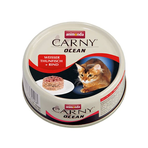 Animonda Carny Ton Balıklı ve Sığır Etli Konserve Kedi Maması