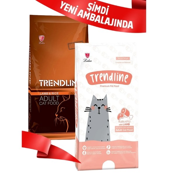 Trendline Adult Kuzu Etli Yetişkin Kedi Maması