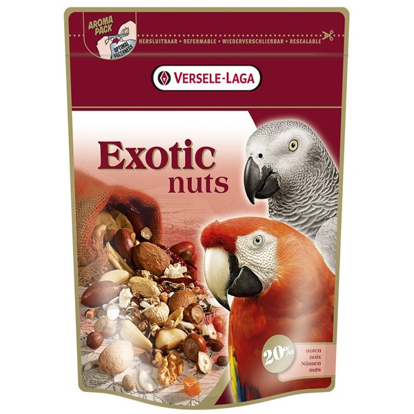Versele Laga Exotic Nuts Kuruyemiş Karışımlı Papağan Yemi