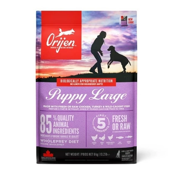 Orijen Puppy Large Tahılsız Tavuklu Yavru Köpek Maması - 6 Kg