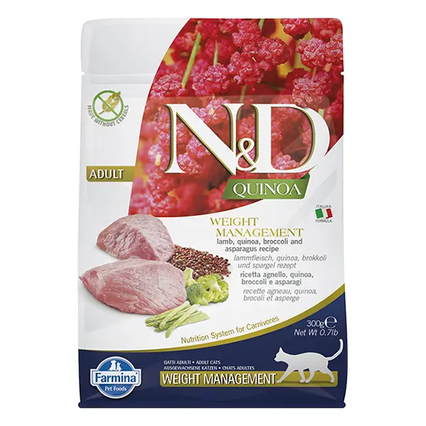 N&d Adult Quinoa Weight Management Lamb